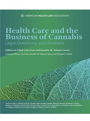 cover image of AHLA Health Care and the Business of Cannabis (AHLA Members)